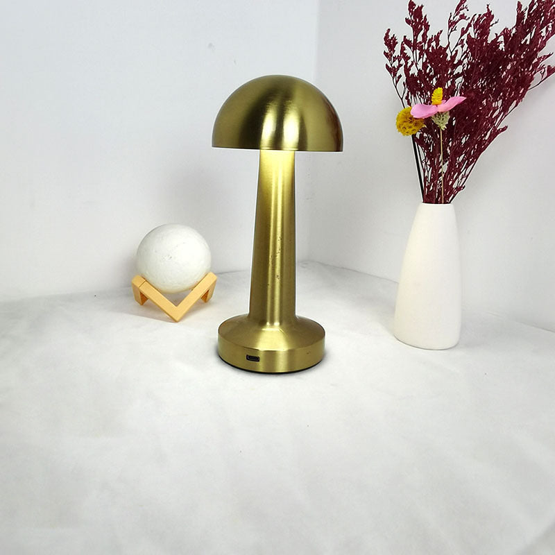 Cordless Metal Table Lamp with Touch Dimming