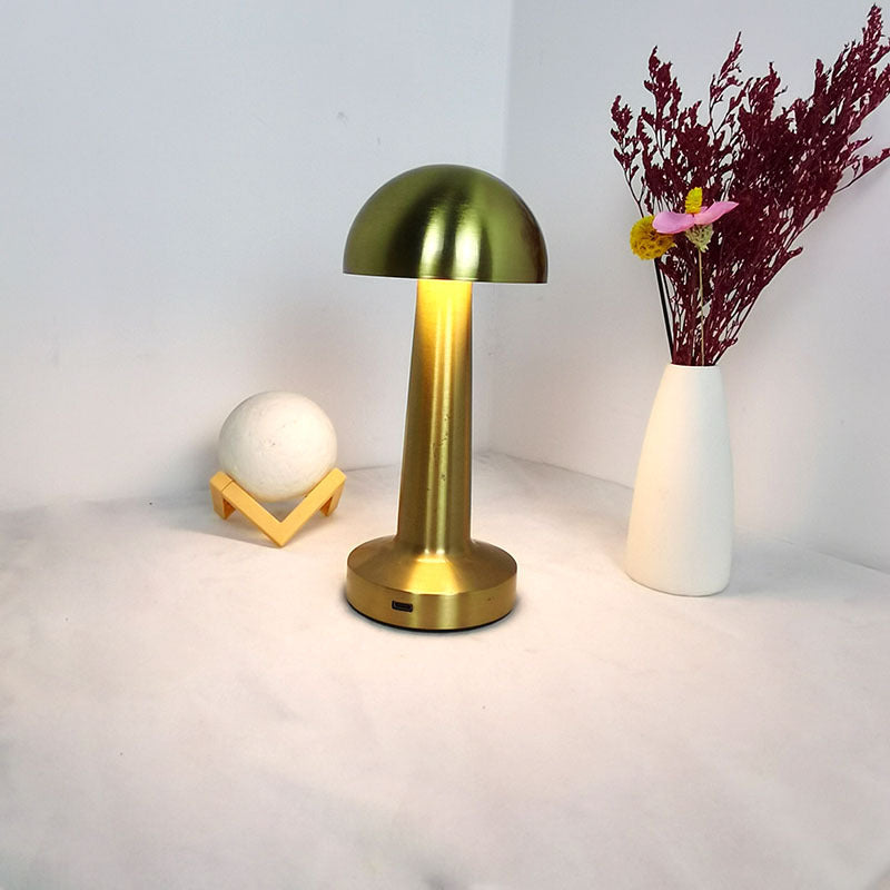 Cordless Metal Table Lamp with Touch Dimming