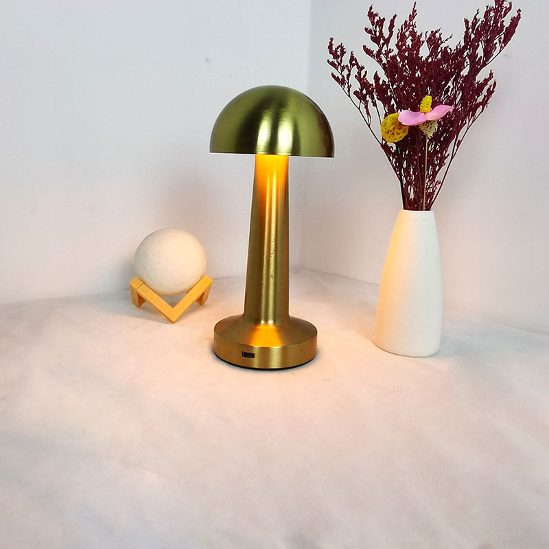 Cordless Metal Table Lamp with Touch Dimming